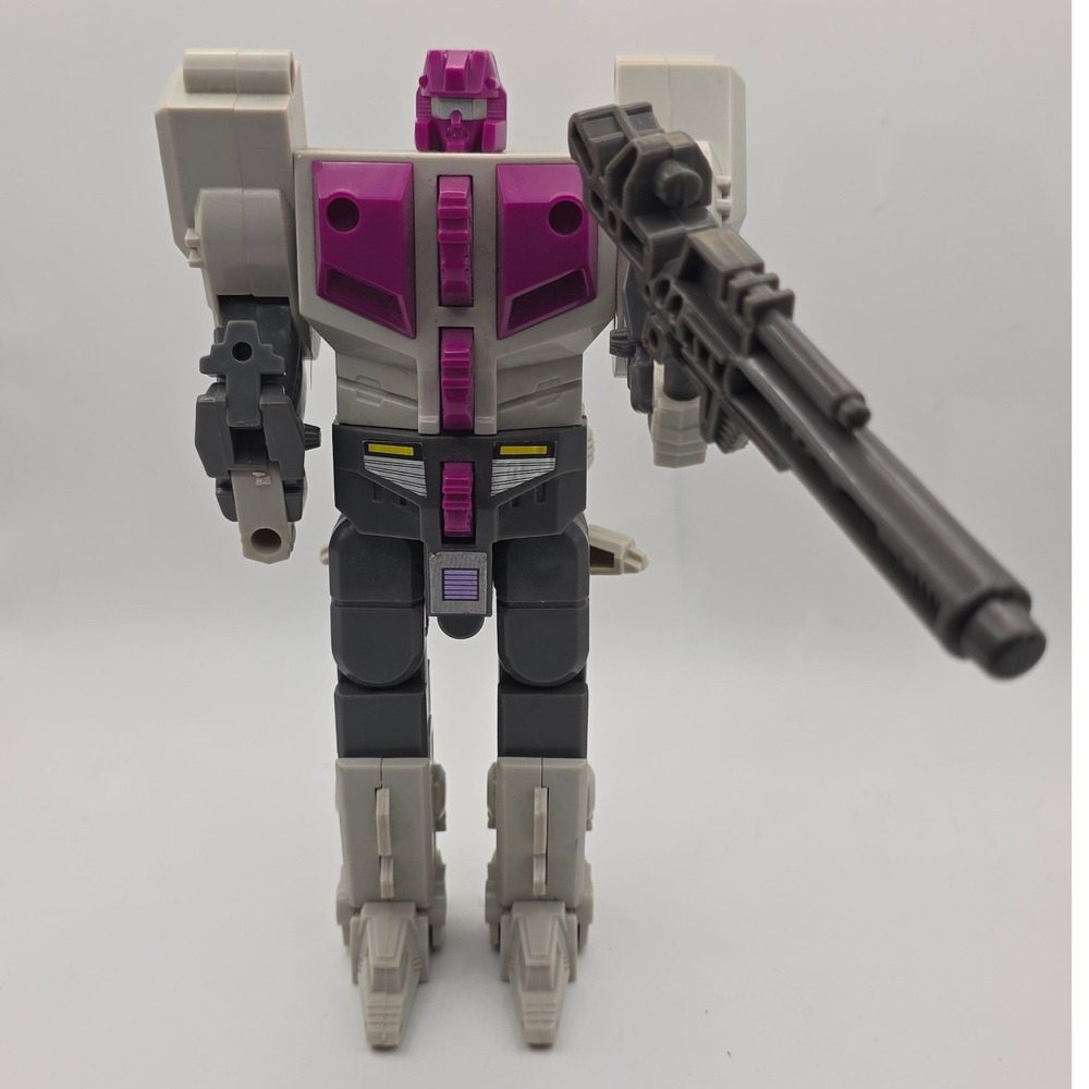 Hasbro Transformers G1 Hun-Gurrr Action Figure Grey Purple Fair 1987 Terrorcon